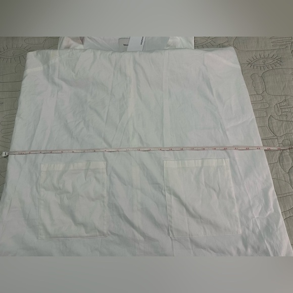 NEW Reformation Francisca Dress Cotton Sz 12 White - Picture 8 of 10